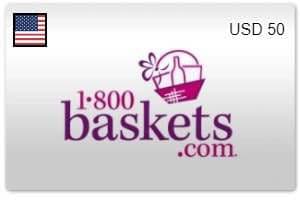 1-800-Baskets Gift Card USD 50 (US) product image
